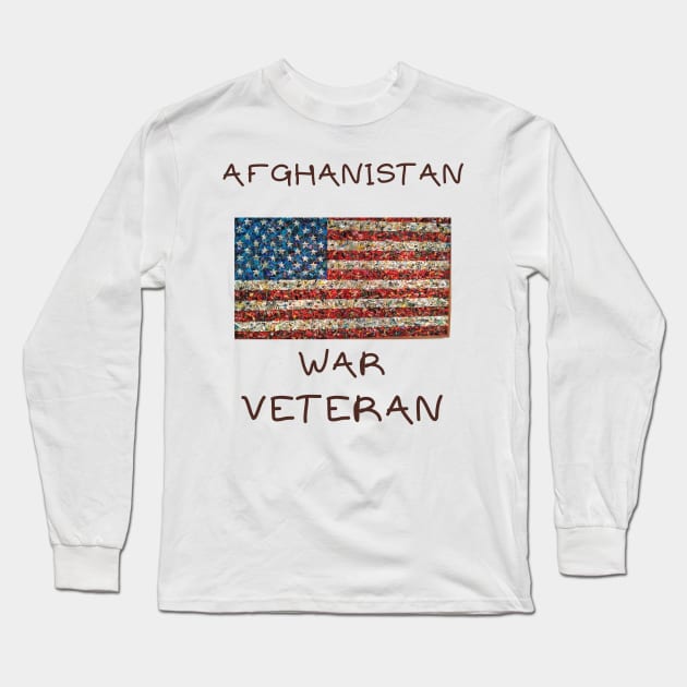 Afghanistan war veteran Long Sleeve T-Shirt by IOANNISSKEVAS